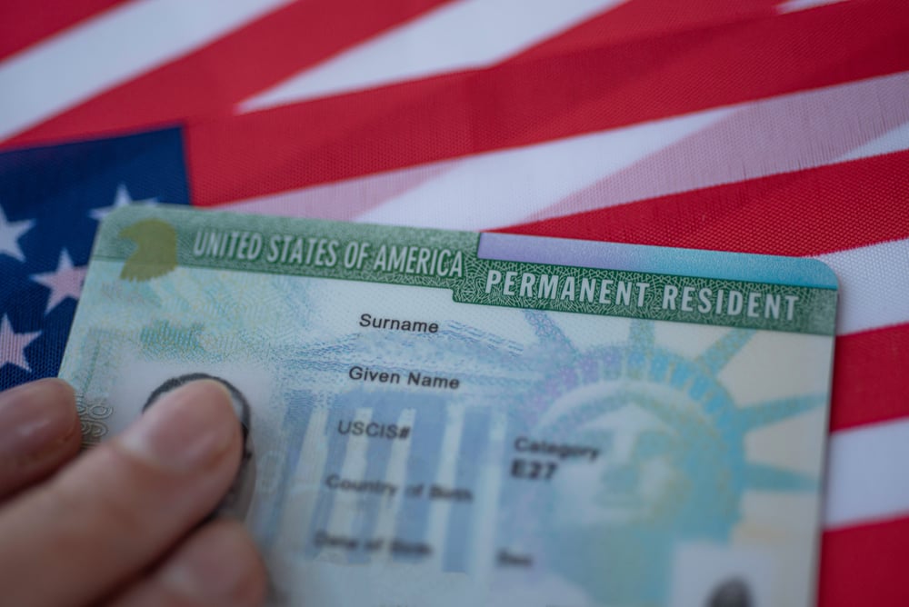 apply for green card on tourist visa